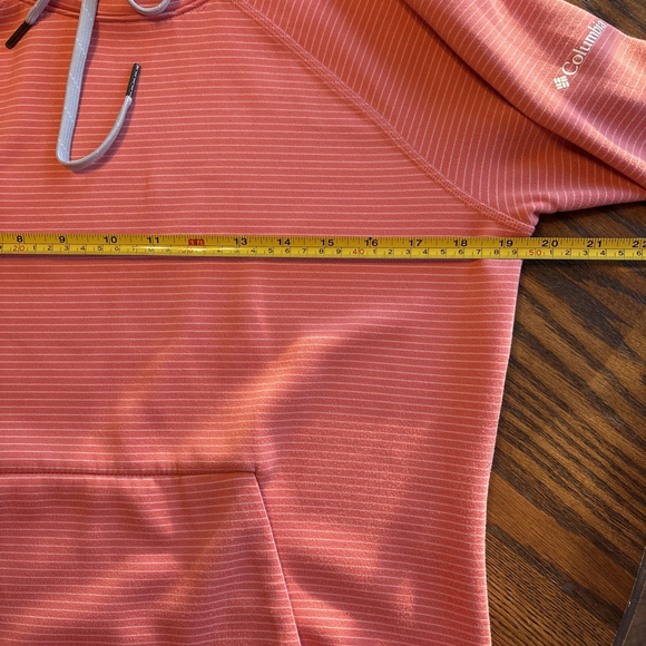Columbia Omni-wick Coral Drawstring Hoodie Size Medium Women’s - Picture 4 of 7
